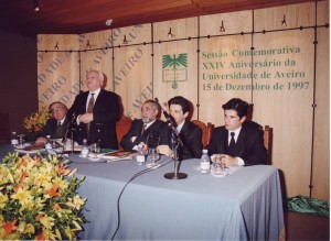 Sessão comemorativa do 24.º aniversário da UA - Dezembro de 1997