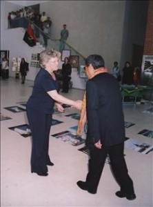 Visita de D. Ximenes Belo, à UA, no âmbito da Semana CPLP - Maio 2003