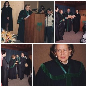 Doutoramento Honoris Causa da Dra. Maria de Jesus Simões Barroso Soares, em 16 de Dezembro de 1996