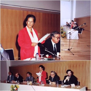 Prof. Doutora Isabel Alarcão - Sessão de abertura do ano académico - 2001 Fundo Universidade Aveiro
