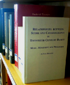 Capa de Relationships between score and choreography in twentieth-century dance