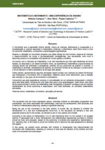 matematica e movimento