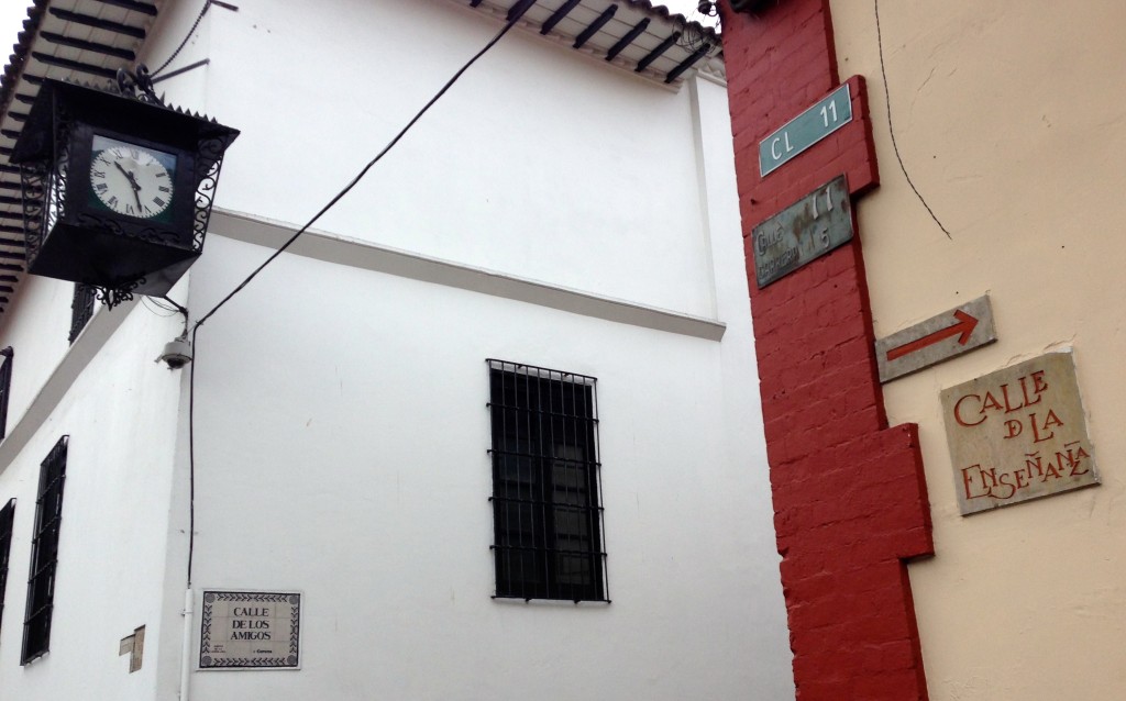 Rua dos Professores, Bogotá, julho de 2014