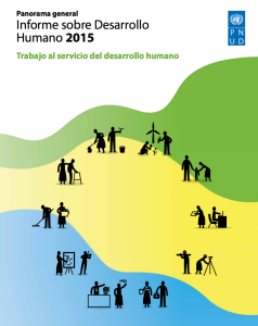 Capa do Relatório do PNUD de 2015