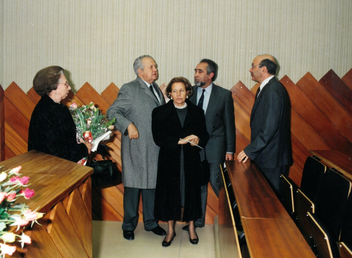 Fotografia 13 - Visita Presidente da República Mário Soares à UA no 20º Aniversário da Universidade,1994