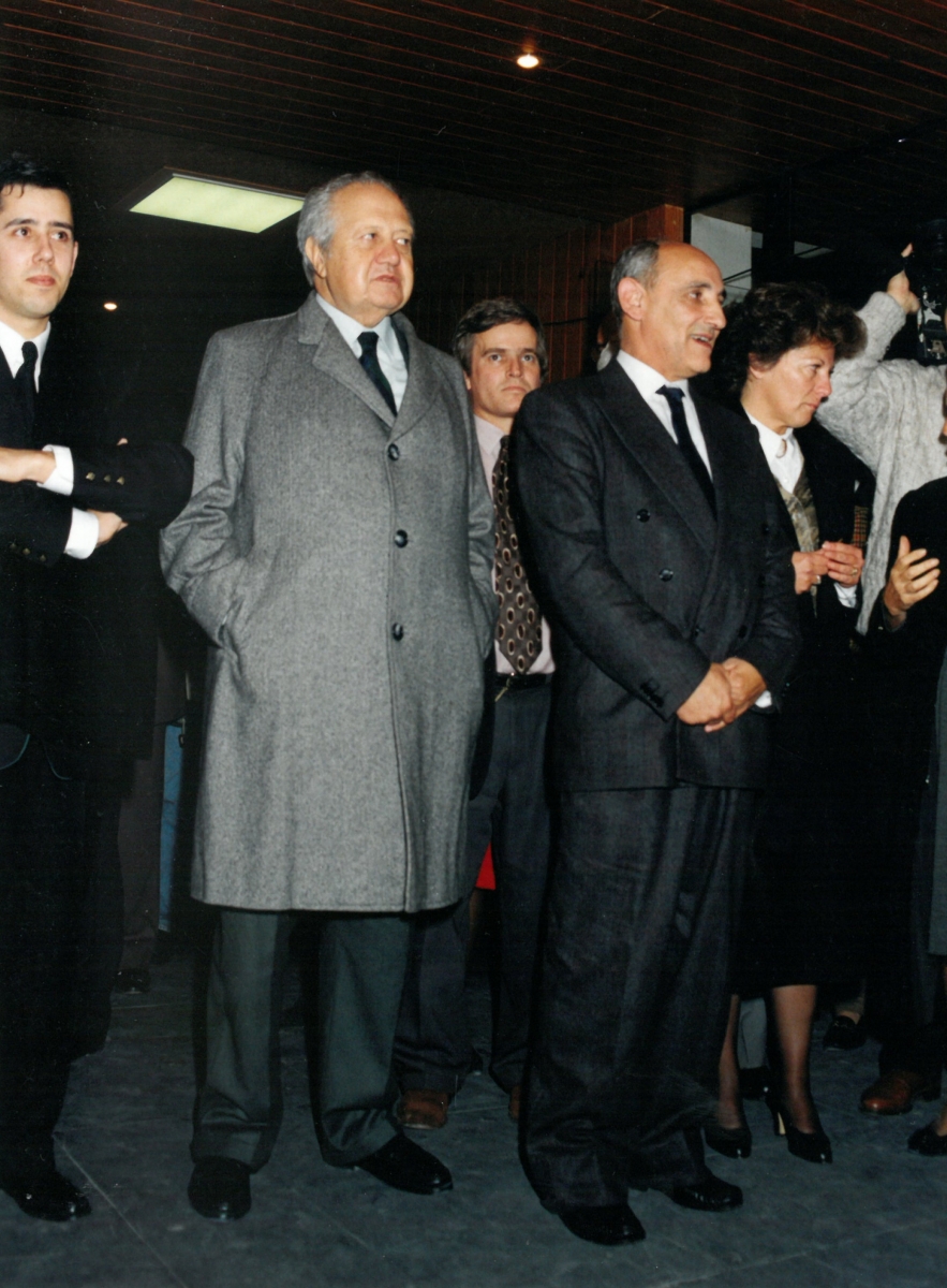 Fotografia 22 - Visita Presidente da República Mário Soares à UA no 20º Aniversário da Universidade,1994