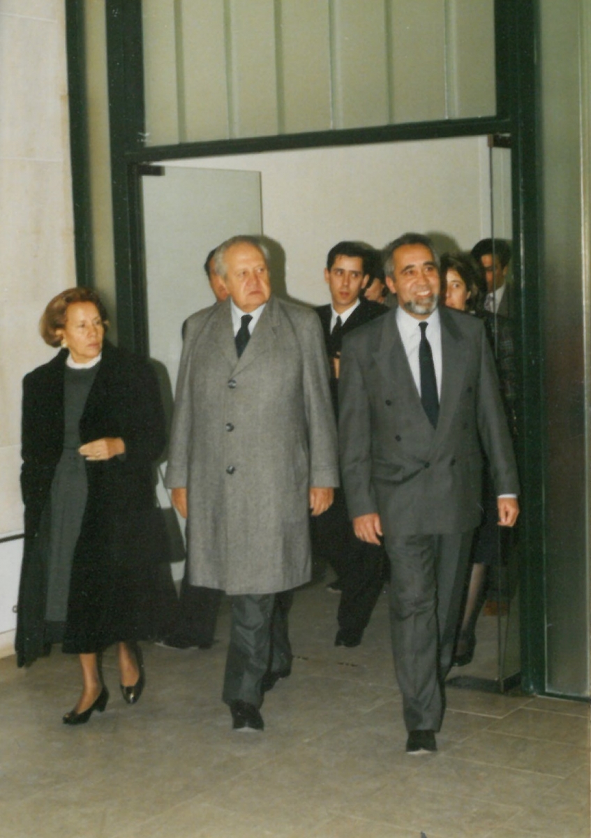 Fotografia 9 - Visita Presidente da República Mário Soares à UA no 20º Aniversário da Universidade,1994