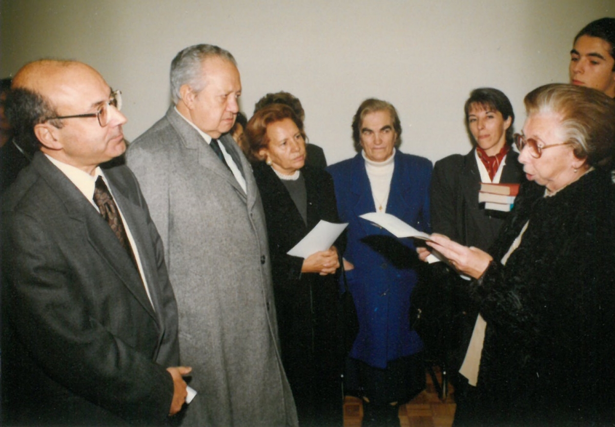 Fotografia 12 - Visita Presidente da República Mário Soares à UA no 20º Aniversário da Universidade,1994