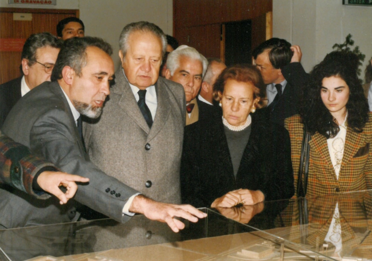 Fotografia 20 - Visita Presidente da República Mário Soares à UA no 20º Aniversário da Universidade,1994