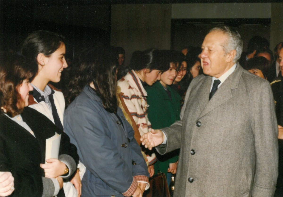 Fotografia 25 - Visita Presidente da República Mário Soares à UA no 20º Aniversário da Universidade,1994