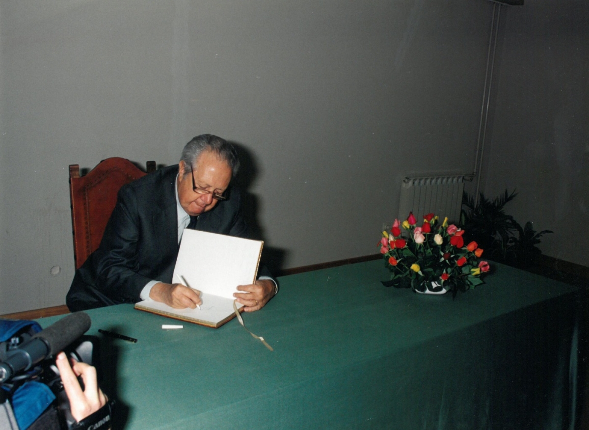 Fotografia 21 - Visita Presidente da República Mário Soares à UA no 20º Aniversário da Universidade,1994