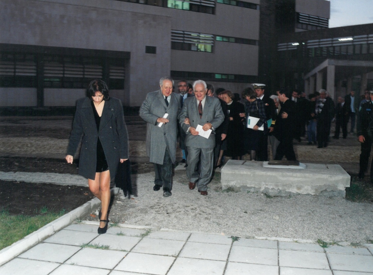 Fotografia 3 - Visita Presidente da República Mário Soares à UA no 20º Aniversário da Universidade,1994