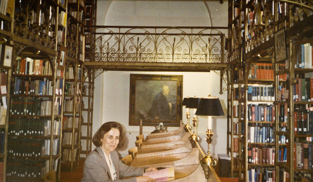 1993, agosto, Biblioteca da Univ. Cornell, USA