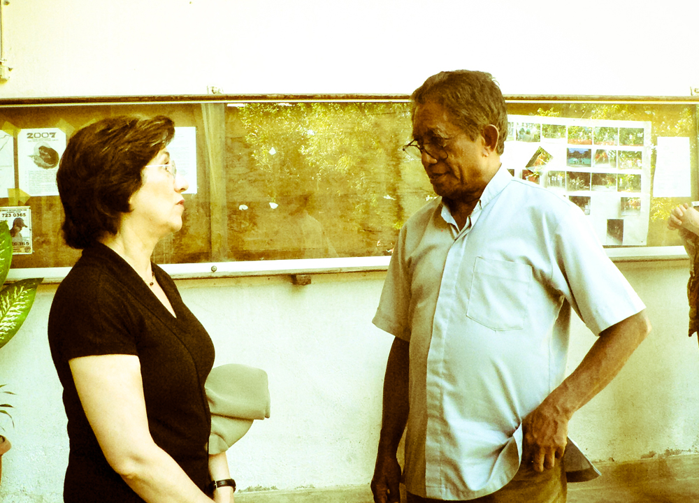 2009, julho, com Diretor Colégio Paulo VI, Timor Leste 