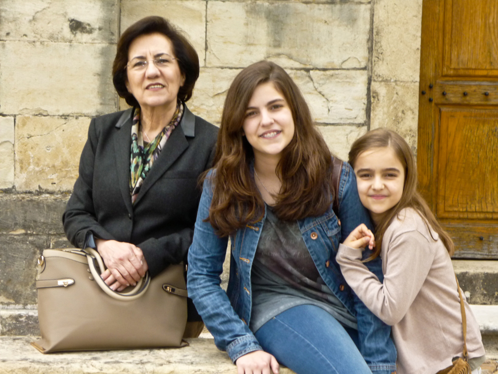 2014, abril, as netas Joana e Inês, Coimbra 